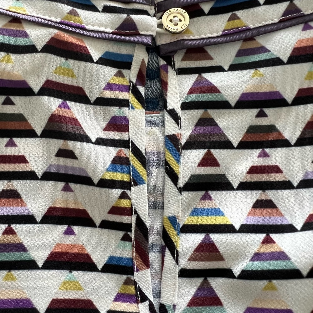 Ted Baker London Multicolor Geometric Dress - Picture 4 of 5